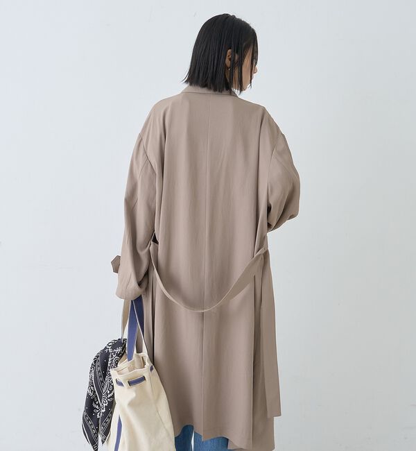 Rouge vif「【2サイズ展開】ステンカラーロングコート【予約】」|ステンカラーコート|