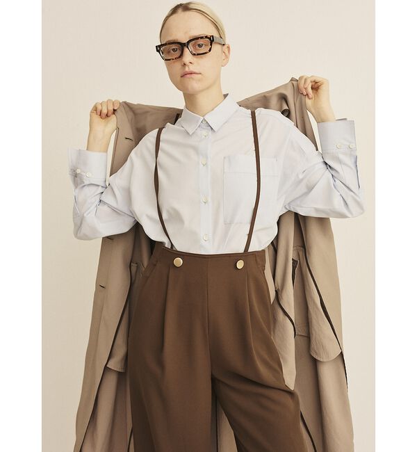 Rouge vif「【2サイズ展開】ステンカラーロングコート【予約】」|ステンカラーコート|