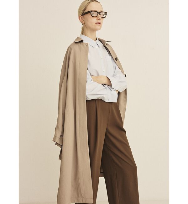 Rouge vif「【2サイズ展開】ステンカラーロングコート【予約】」|ステンカラーコート|