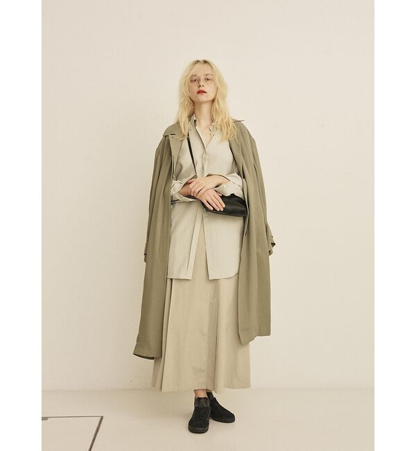 Rouge vif「【2サイズ展開】ステンカラーロングコート【予約】」|ステンカラーコート|