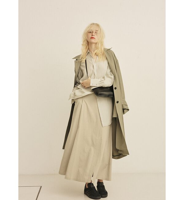 Rouge vif「【2サイズ展開】ステンカラーロングコート【予約】」|ステンカラーコート|