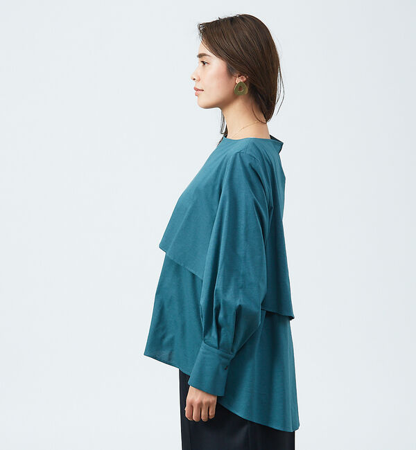 qualite「ダブルフレアカットソー」|Tシャツ・カットソー|