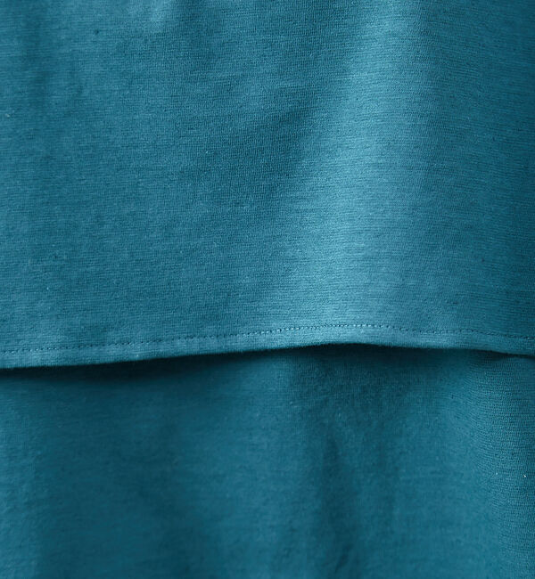 qualite「ダブルフレアカットソー」|Tシャツ・カットソー|