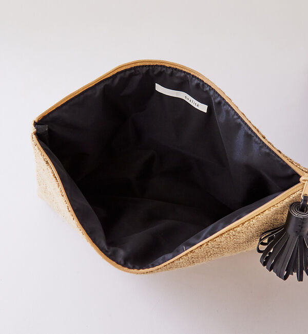 qualite「PVCトート(ジュートポーチ付き)/A4トートバッグ」|トートバッグ|