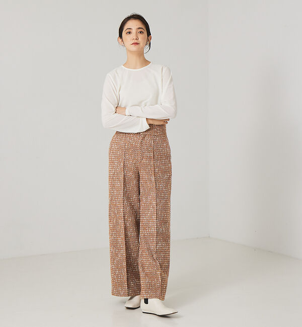 qualite「シアクルーカットソー」|Tシャツ・カットソー|