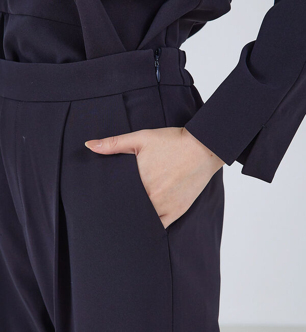 qualite「タックテーパードパンツ」|その他|