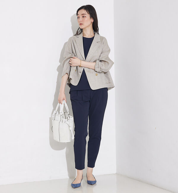 qualite「【25SS】2WAYストレッチタックパンツ」|その他|