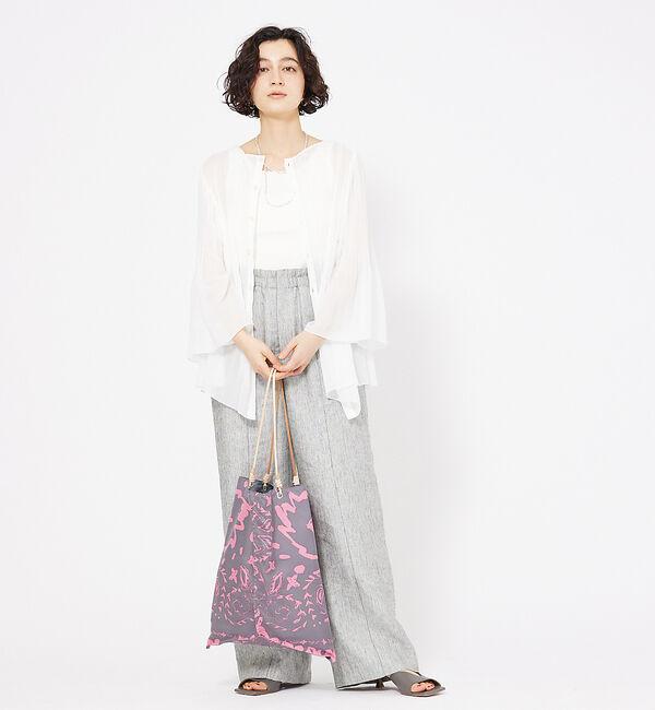 qualite「【カリテ&times;マニプリ】サンペイズリーバック」|トートバッグ|