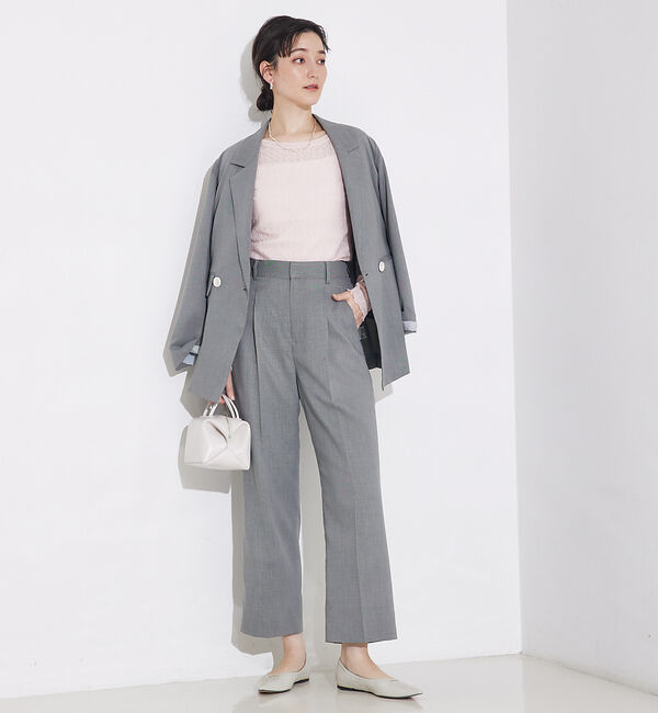 qualite「ジャカードニットメロウトップス」|Tシャツ・カットソー|