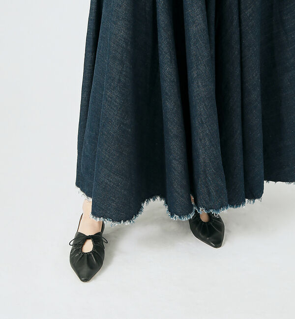 AU BANNISTER「ソフトレザーシャーリングバブーシュ」|その他|