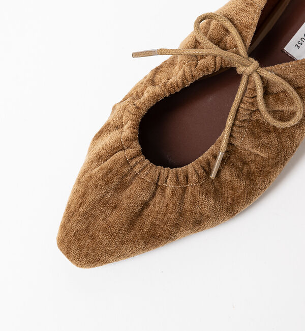 AU BANNISTER「シャーリングフラットパンプス」|その他|