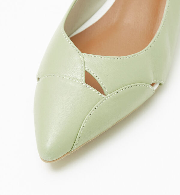 AU BANNISTER「ホールヒール フラットパンプス」|パンプス|