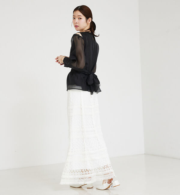 SELFIST「ケミカルレースマーメイドスカート」|スカート|