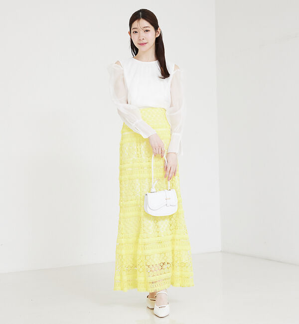 SELFIST「ケミカルレースマーメイドスカート」|スカート|