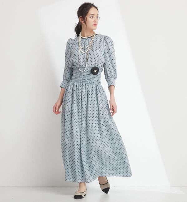 TIARA「ドットプリント2WAYスカート」|スカート|