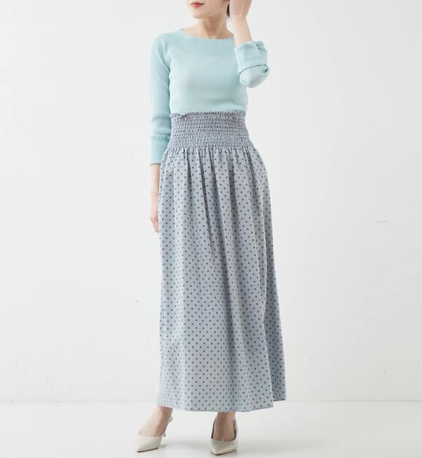 TIARA「ドットプリント2WAYスカート」|スカート|