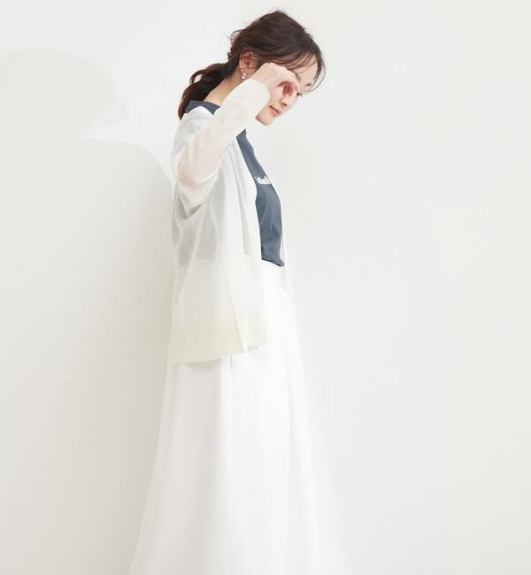 TIARA「タックフレアロングスカート」|スカート|