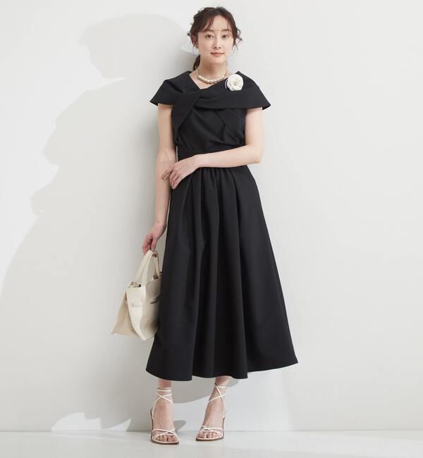 TIARA「タックフレアロングスカート」|スカート|