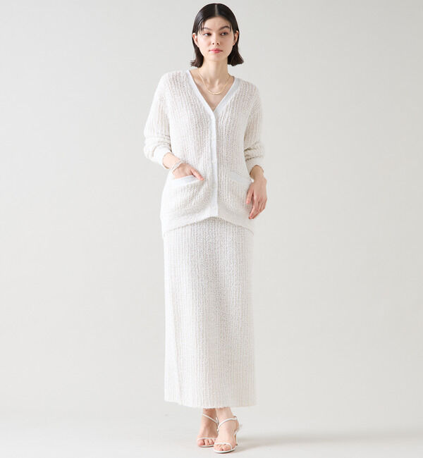 TIARA「ツイードライクニットスカート」|スカート|