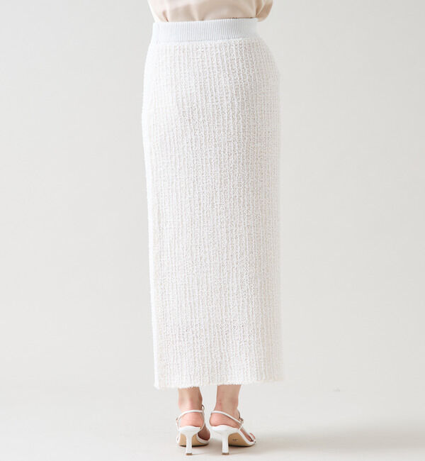 TIARA「ツイードライクニットスカート」|スカート|