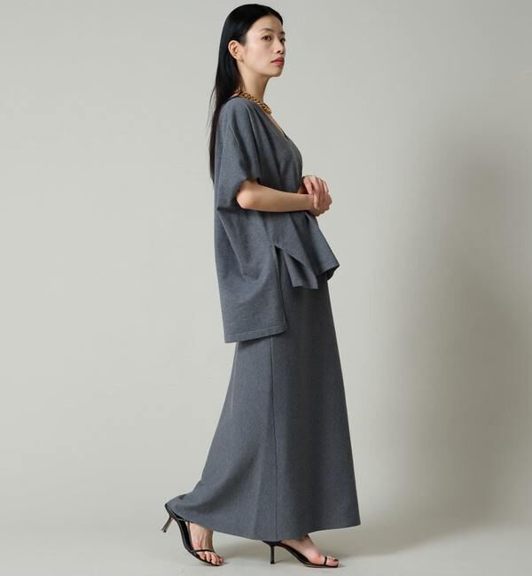 Liesse「Vネックビッグニット（セットアップ対応）」|ニット・セーター|