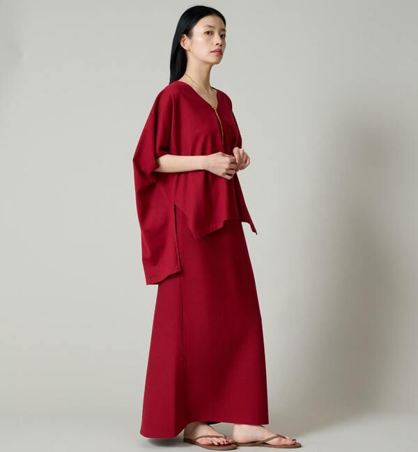 Liesse「Vネックビッグニット（セットアップ対応）」|ニット・セーター|