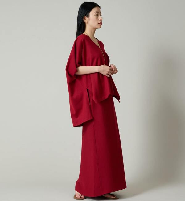 Liesse「Vネックビッグニット（セットアップ対応）」|ニット・セーター|