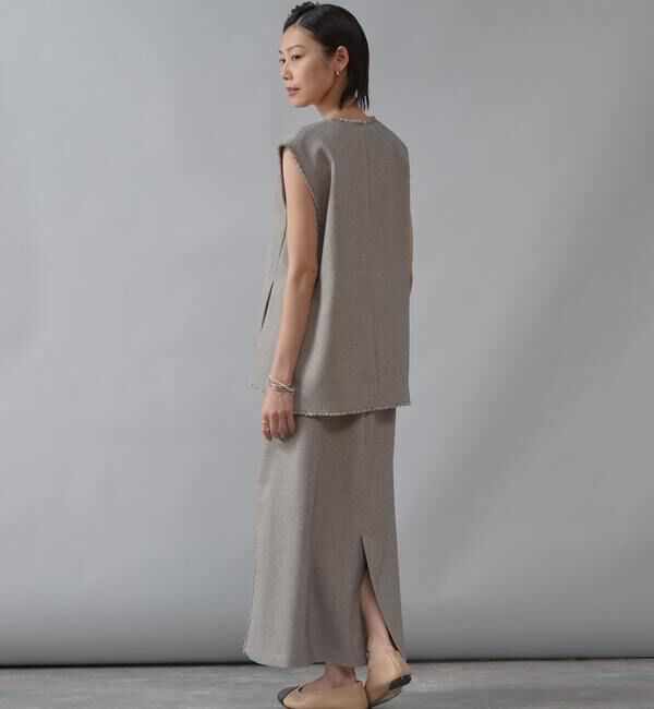 Liesse「フリンジAラインスカート」|スカート|