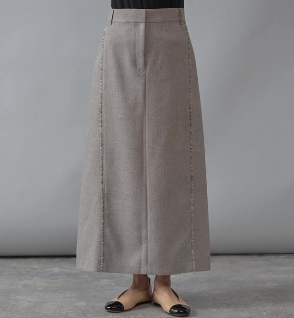 Liesse「フリンジAラインスカート」|スカート|