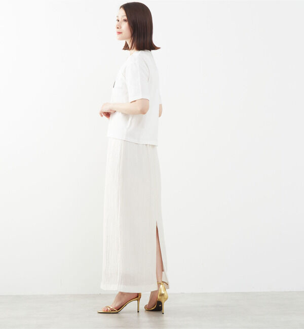 Soffitto「テンセルプリーツスカート」|スカート|
