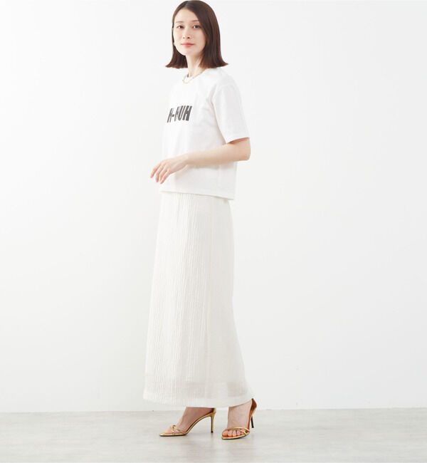 Soffitto「テンセルプリーツスカート」|スカート|
