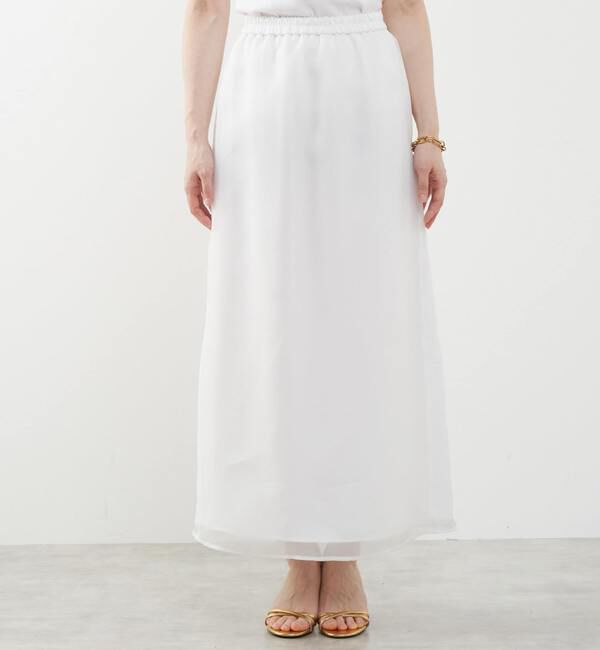 Soffitto「シアーAラインサイドスリットスカート」|スカート|