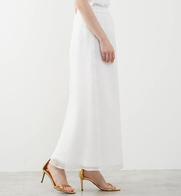 Soffitto「シアーAラインサイドスリットスカート」|スカート|