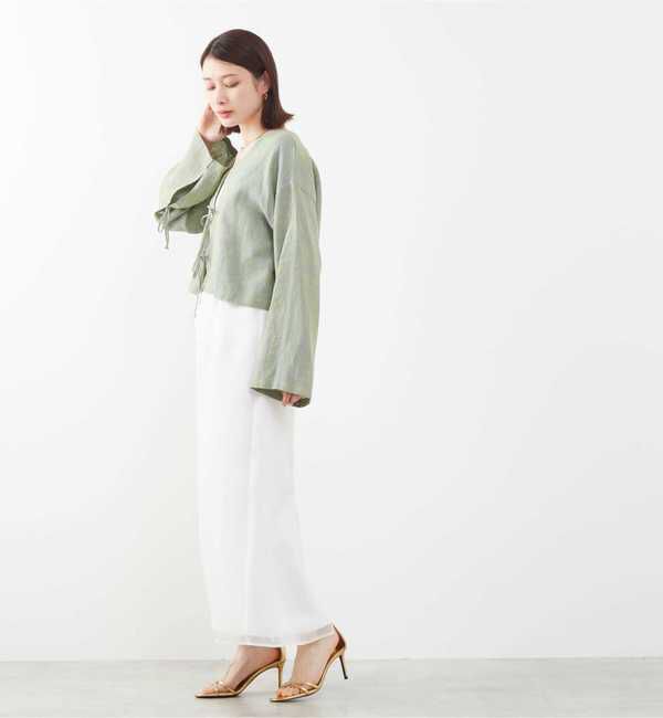 Soffitto「シアーAラインサイドスリットスカート」|スカート|