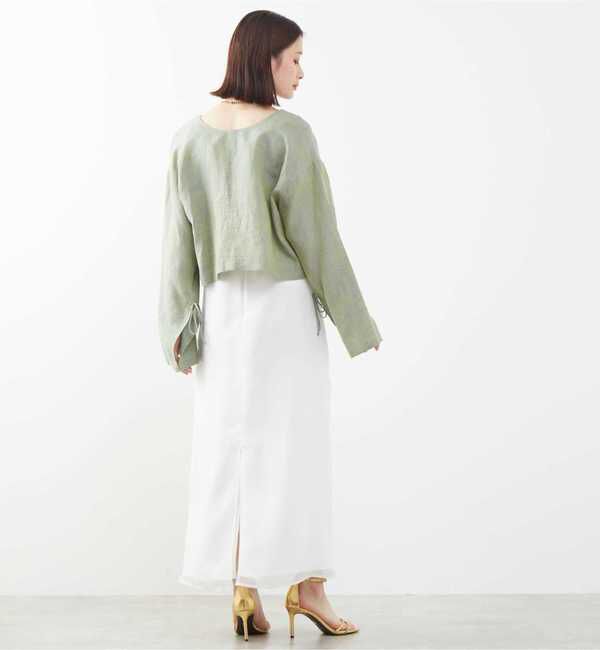 Soffitto「シアーAラインサイドスリットスカート」|スカート|