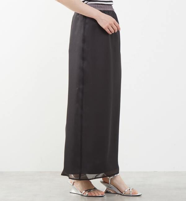 Soffitto「シアーAラインサイドスリットスカート」|スカート|