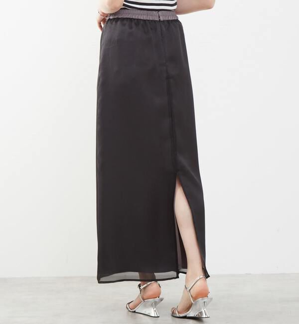 Soffitto「シアーAラインサイドスリットスカート」|スカート|