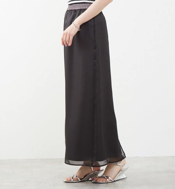 Soffitto「シアーAラインサイドスリットスカート」|スカート|