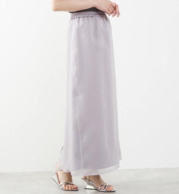 Soffitto「シアーAラインサイドスリットスカート」|スカート|