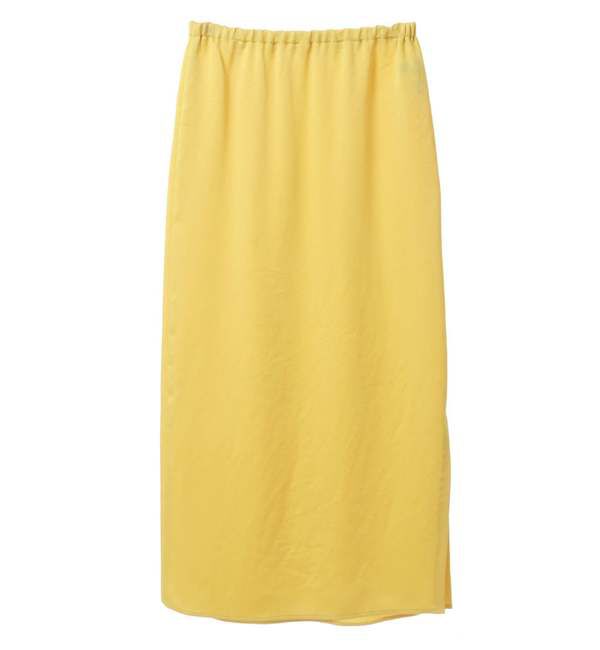 Soffitto「《定番》ウエストオールゴムサテンスカート」|スカート|