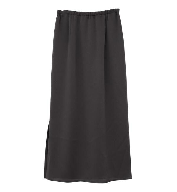 Soffitto「《定番》ウエストオールゴムストレッチサテンタイトスカート」|スカート|