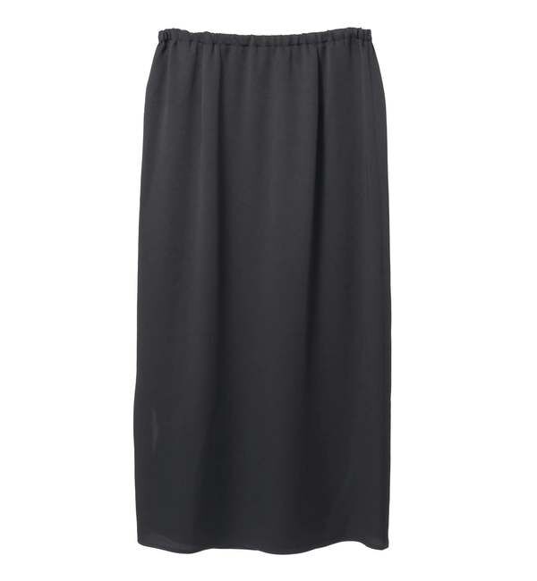 Soffitto「【定番】ウエストオールゴムストレッチサテンタイトスカート」|スカート|