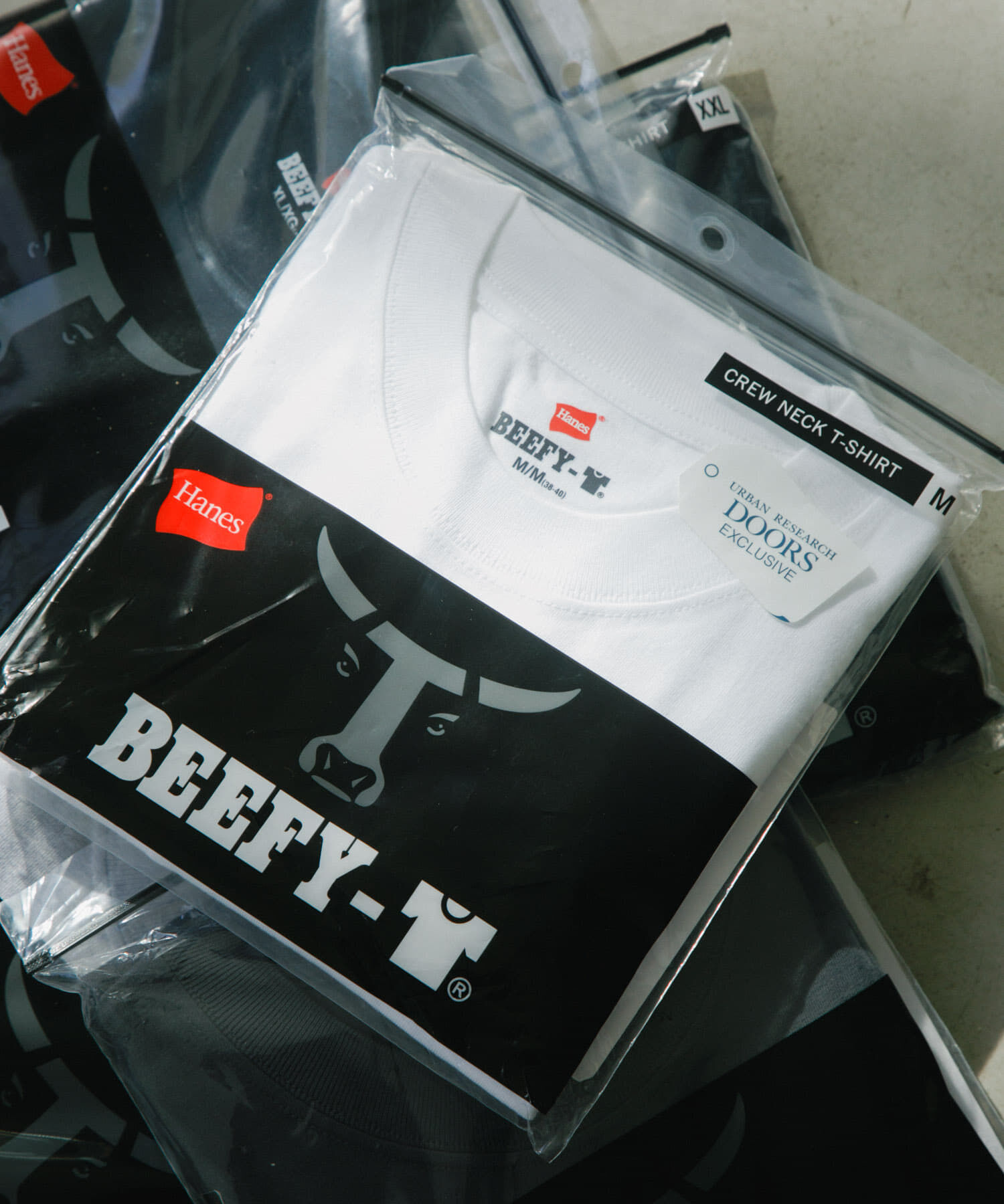 URBAN RESEARCH DOORS「『別注』Hanes&times;DOORS　BEEFY-T DOORS FIT Short-Sleeve」|Tシャツ・カットソー|