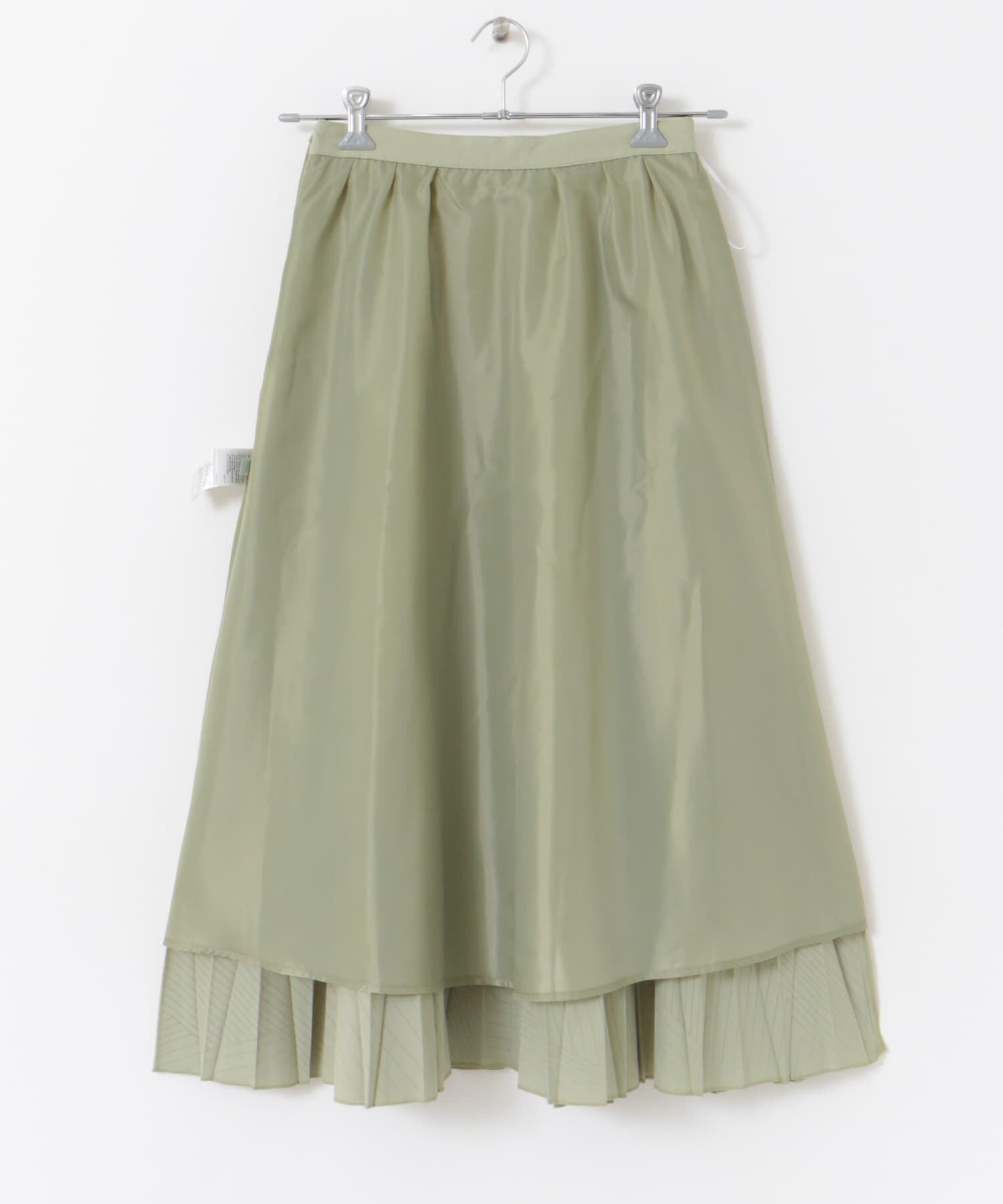 URBAN RESEARCH DOORS「オパール加工変形プリーツスカート」|スカート|