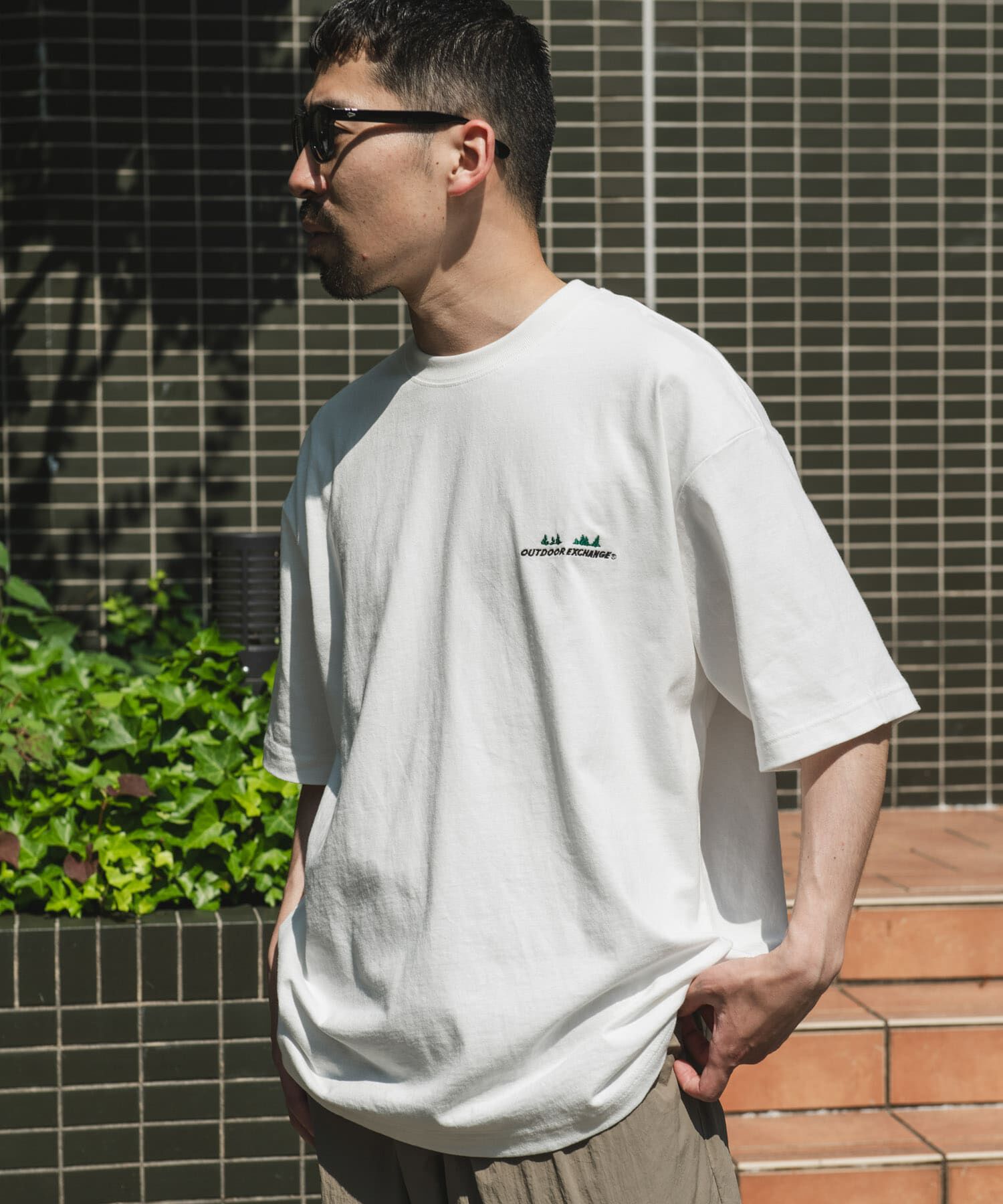 URBAN RESEARCH DOORS「OUTDOOR EXCHANGE SHORT-SLEEVE T-SHIRTS」|Tシャツ・カットソー|