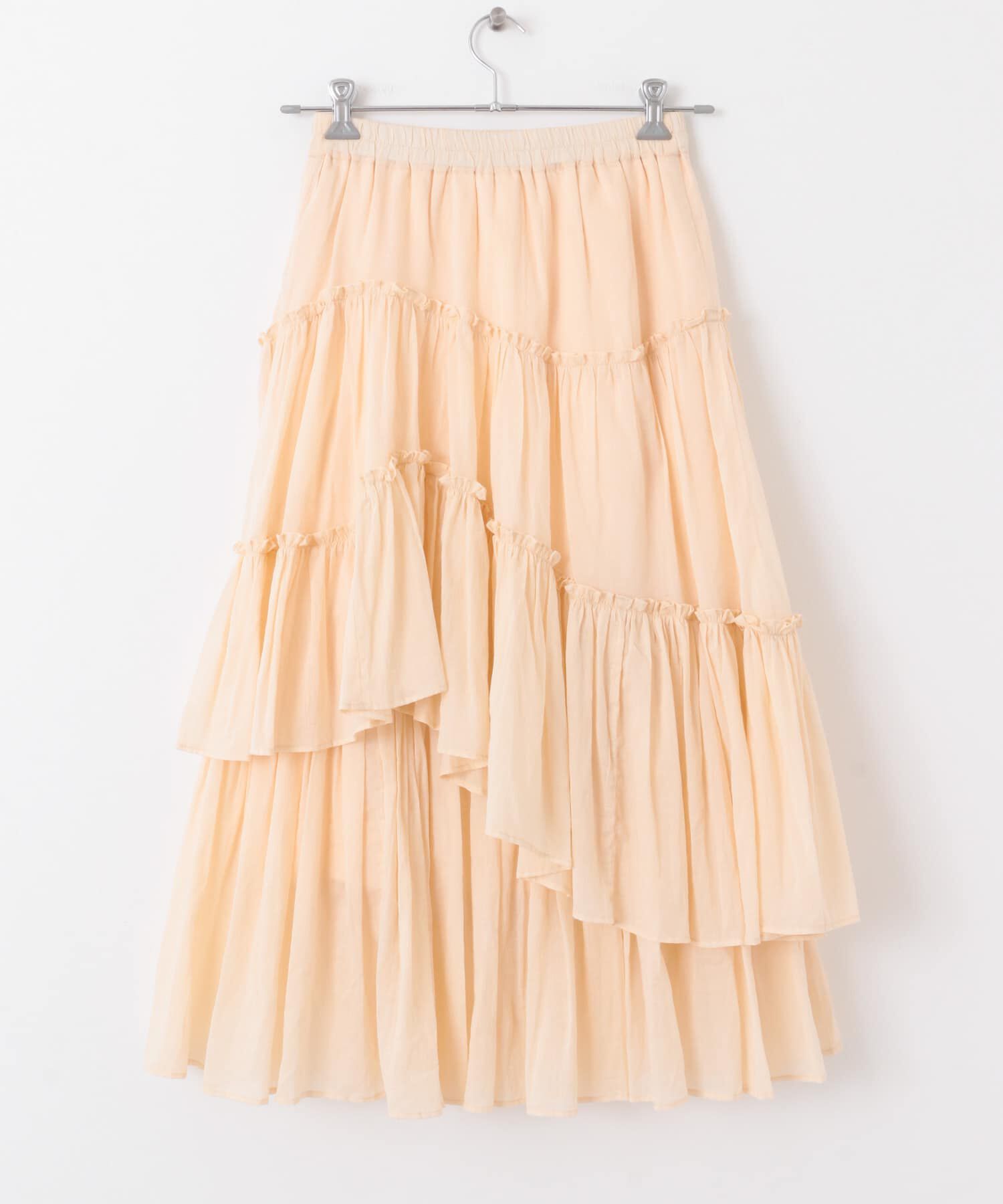 URBAN RESEARCH DOORS「ランダムティアードスカート」|スカート|