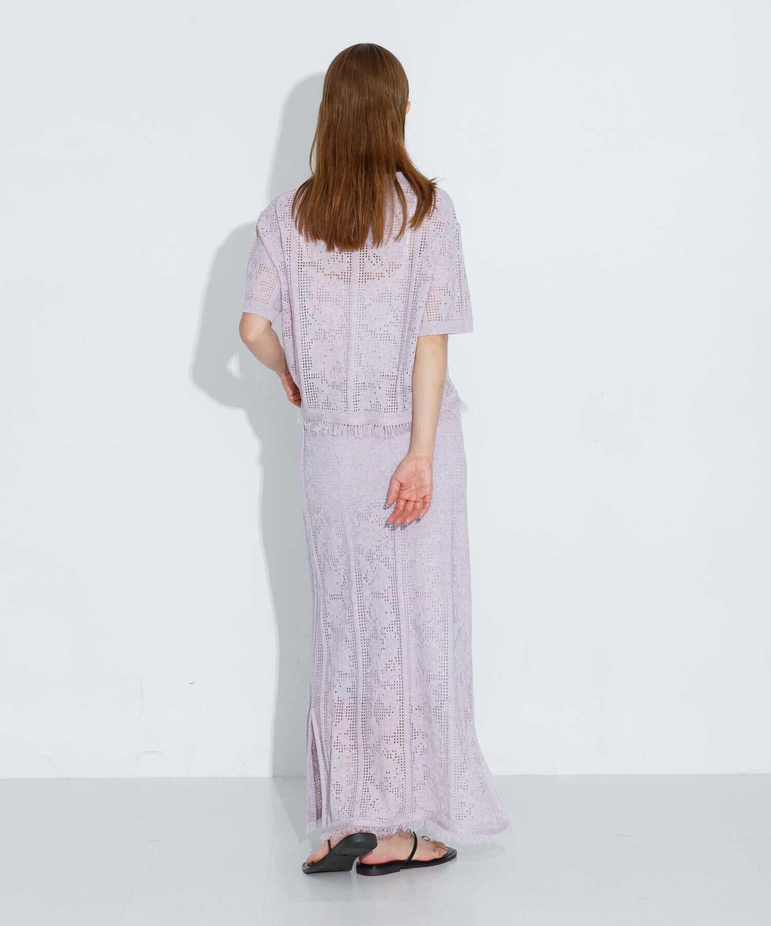 Sonny Label 「フラワーメッシュスカート」|スカート|