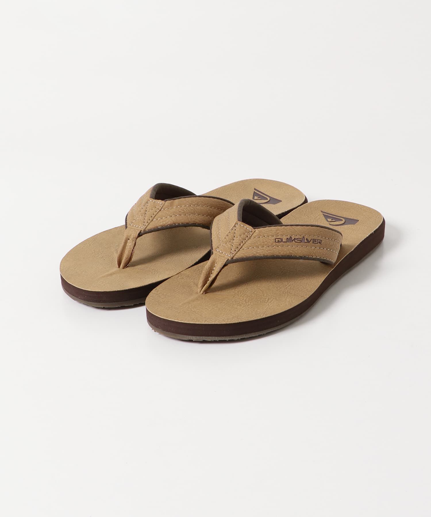 Sonny Label 「QUIKSILVER　CARVER NUBUCK」|サンダル|ブラウン