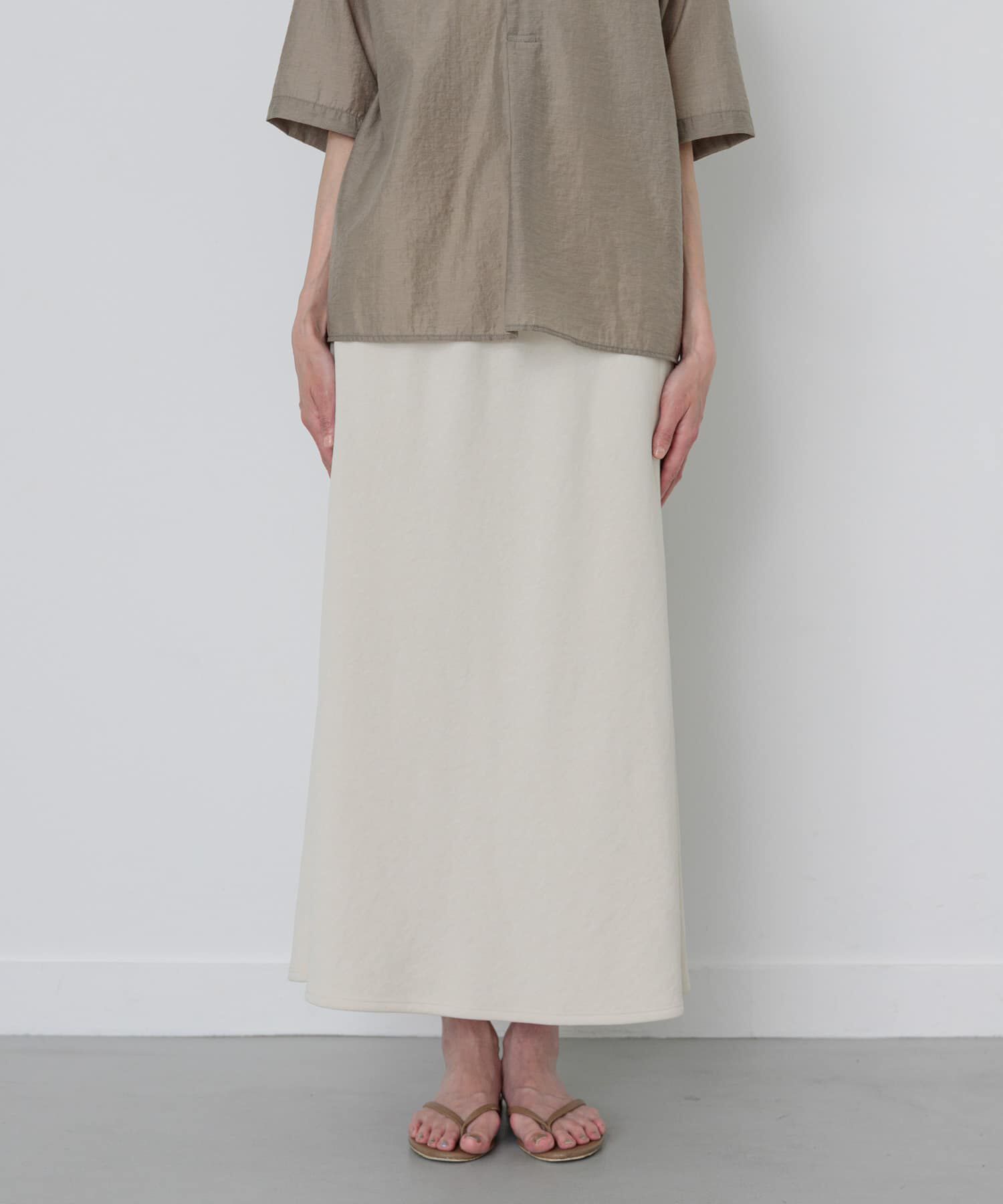 URBAN RESEARCH DOORS「FORK&SPOON　ドライタッチカットスカート」|スカート|