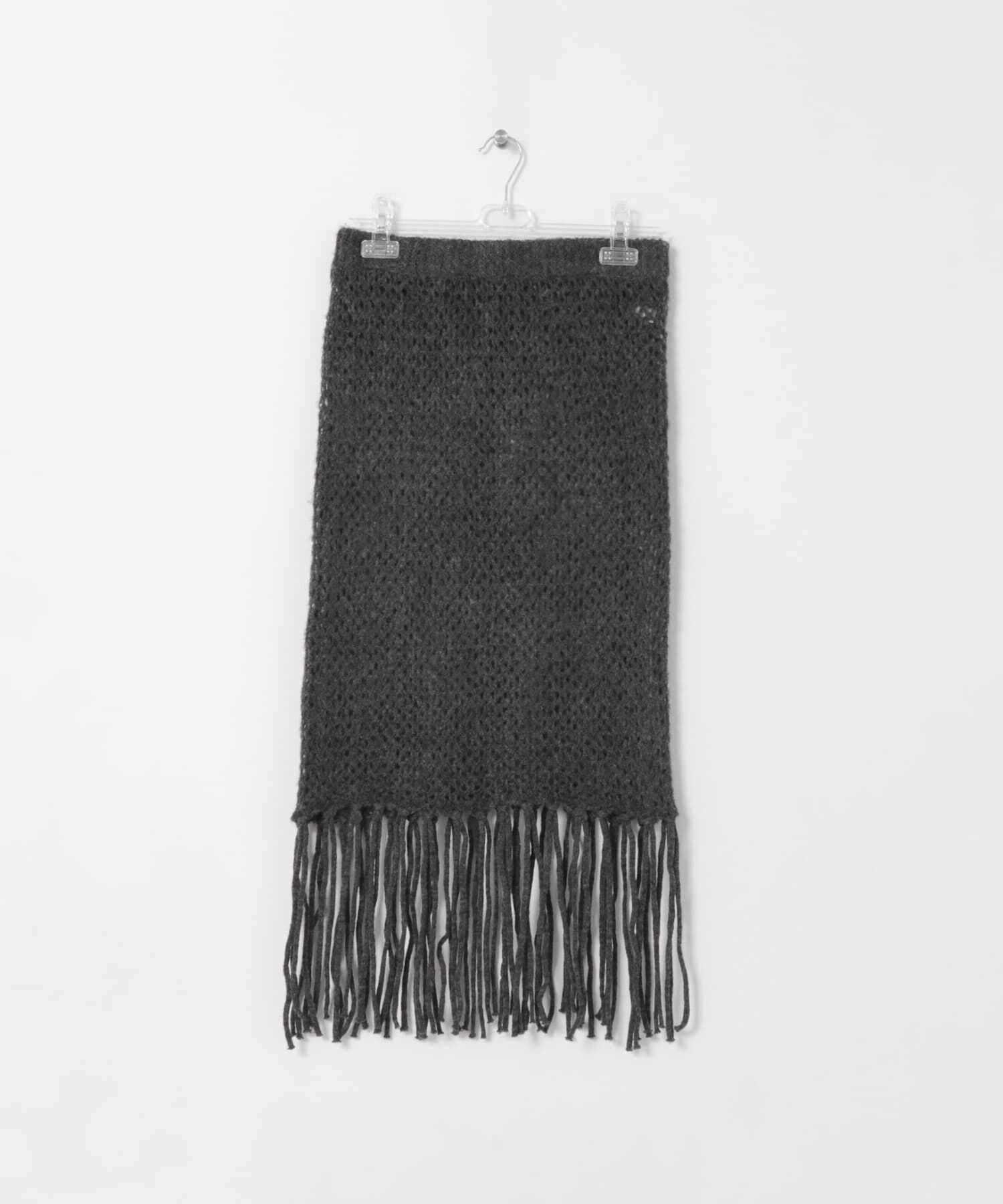 LAATO「fringe mesh skirt」|スカート|